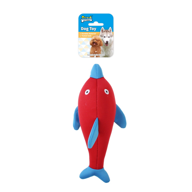 WATER FLOATING DOG TOY SHARK