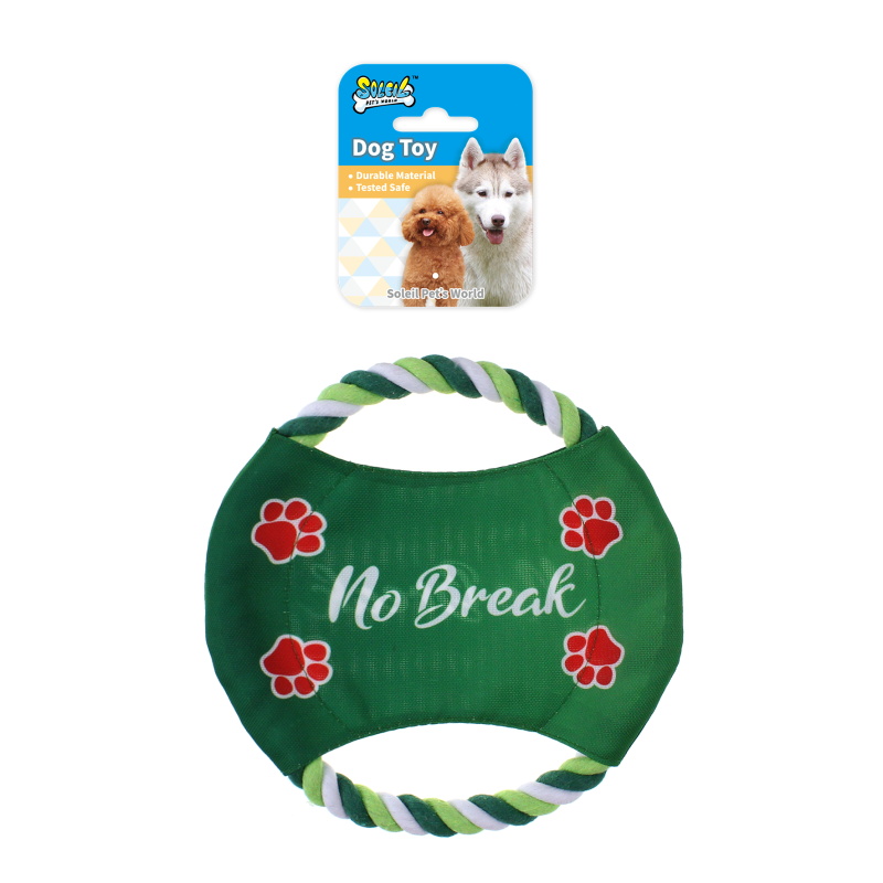 Plush Dog Toy Flying Disc