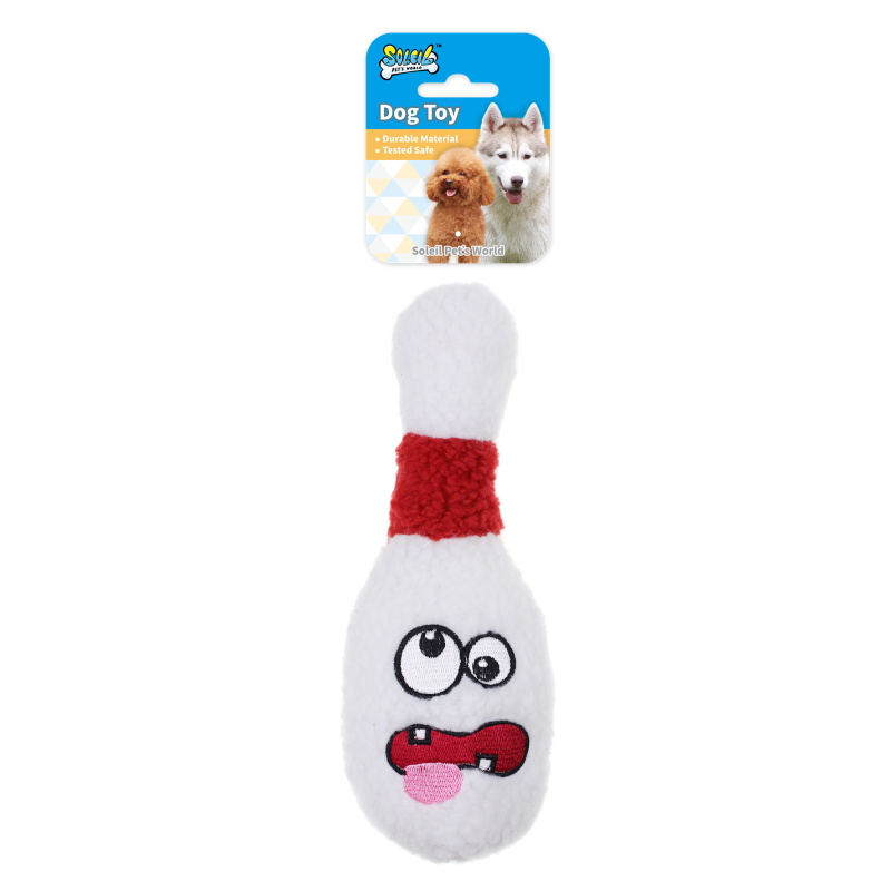 Plush Dog Toy Bowling