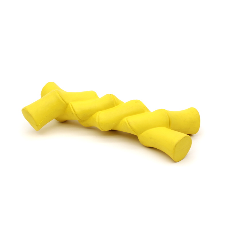 HEAVEY DUTY RUBBER DOG FETCH STICK