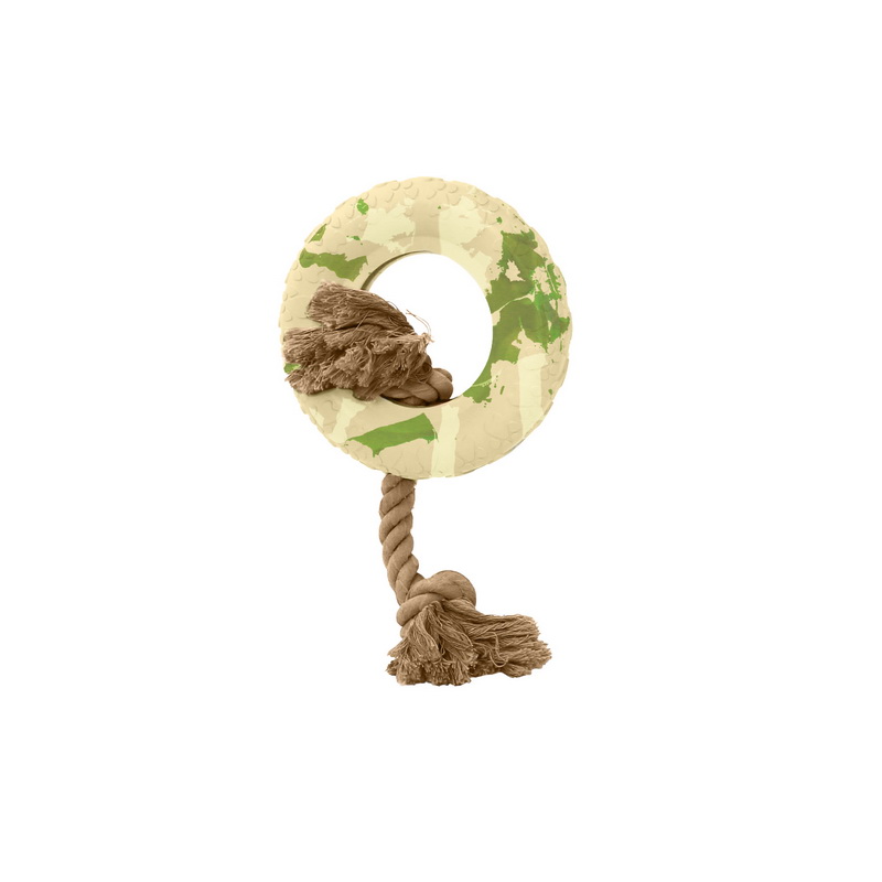 Rubber Tire Biter With Rope,Small